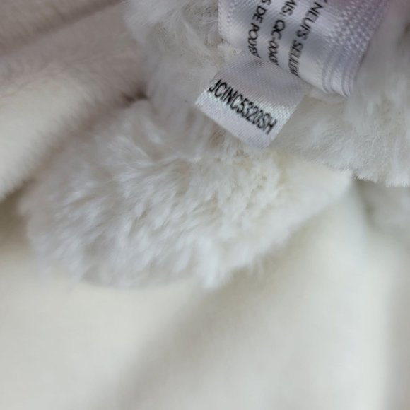 Jellycat Bashful Spotted Puppy Dog Lovey Cream Black 13" Plush Hugging Security - Picture 8 of 9